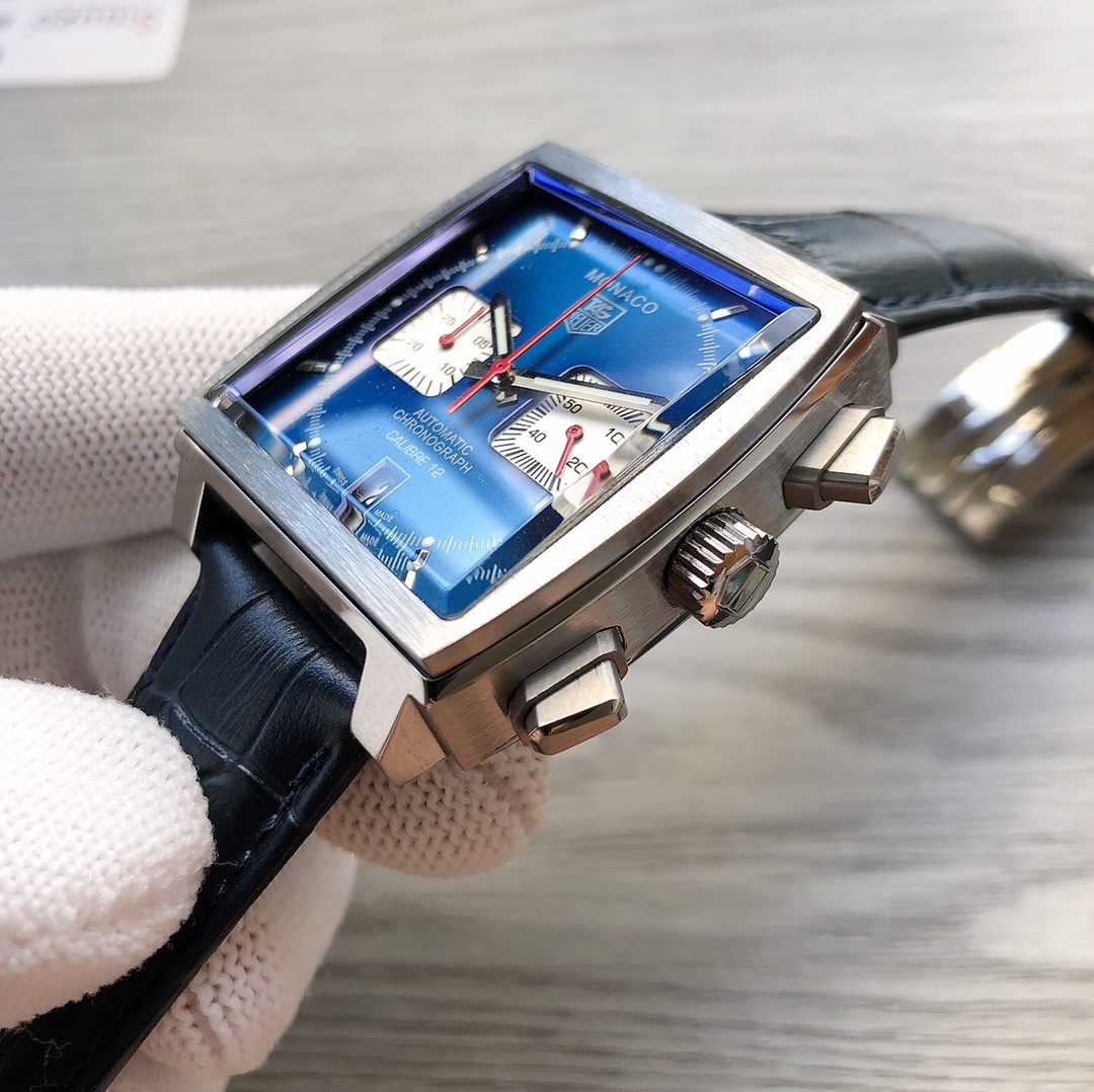 TAG Heuer Monaco CAW2111.FC6356: Men’s Steel Wristwatch with Multi-Purpose Features - 图片 5