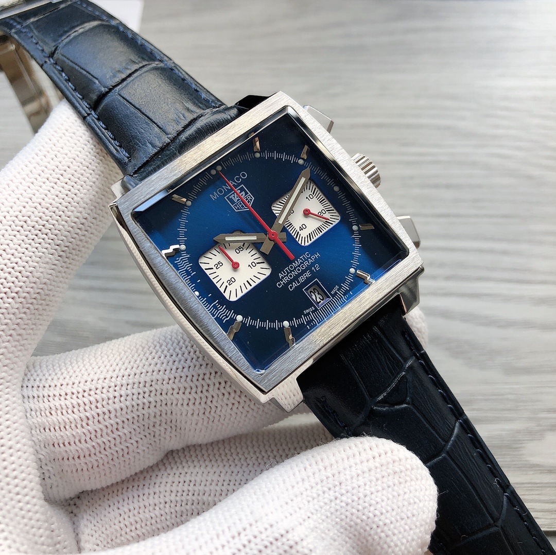 TAG Heuer Monaco CAW2111.FC6356: Men’s Steel Wristwatch with Multi-Purpose Features - 图片 4