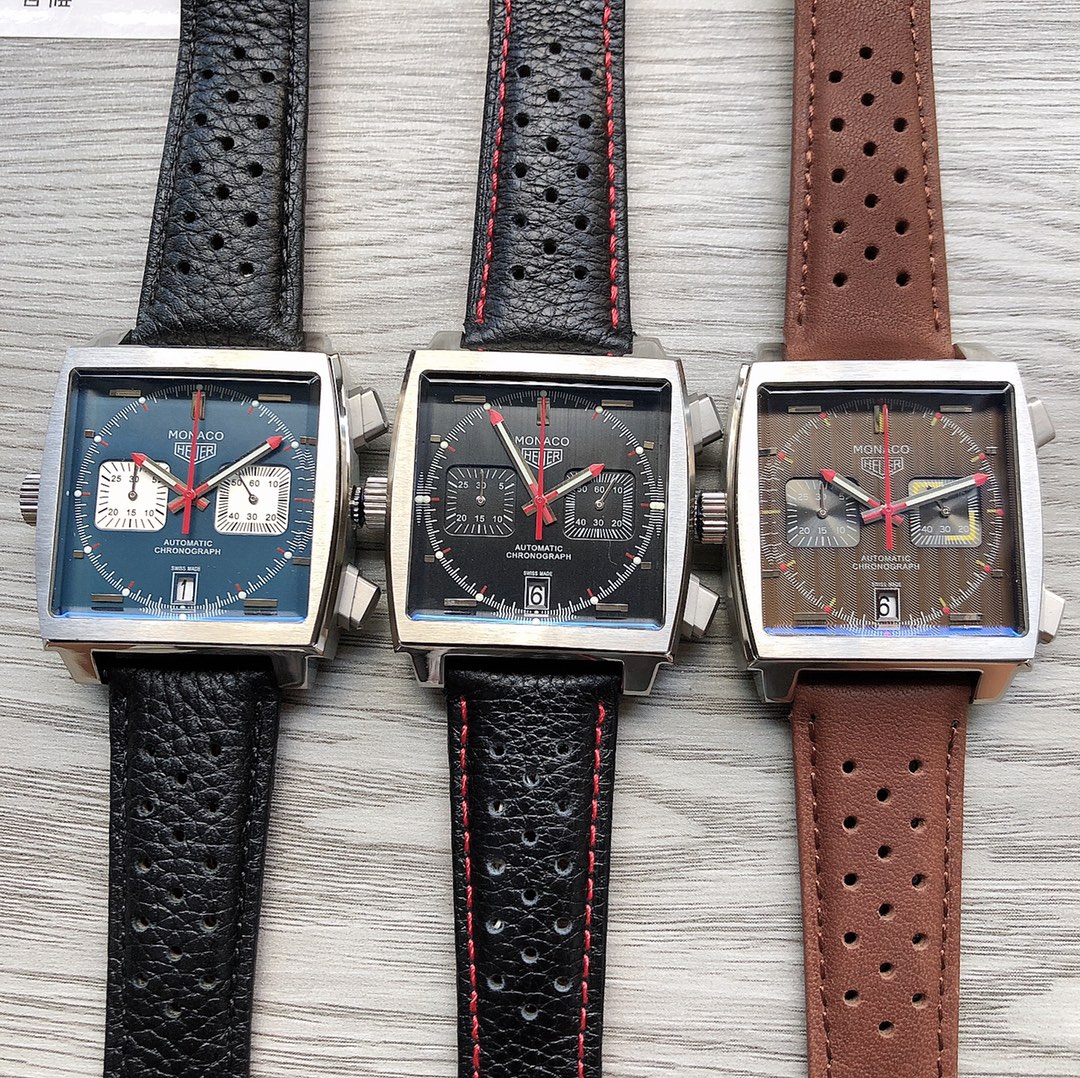 TAG Heuer Monaco Series CAW211Y.FC6469 Man Stone Wristwatch Overview - 图片 9
