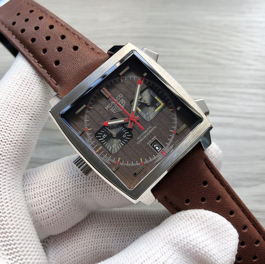 TAG Heuer Monaco Series CAW211Y.FC6469 Man Stone Wristwatch Overview - 图片 3