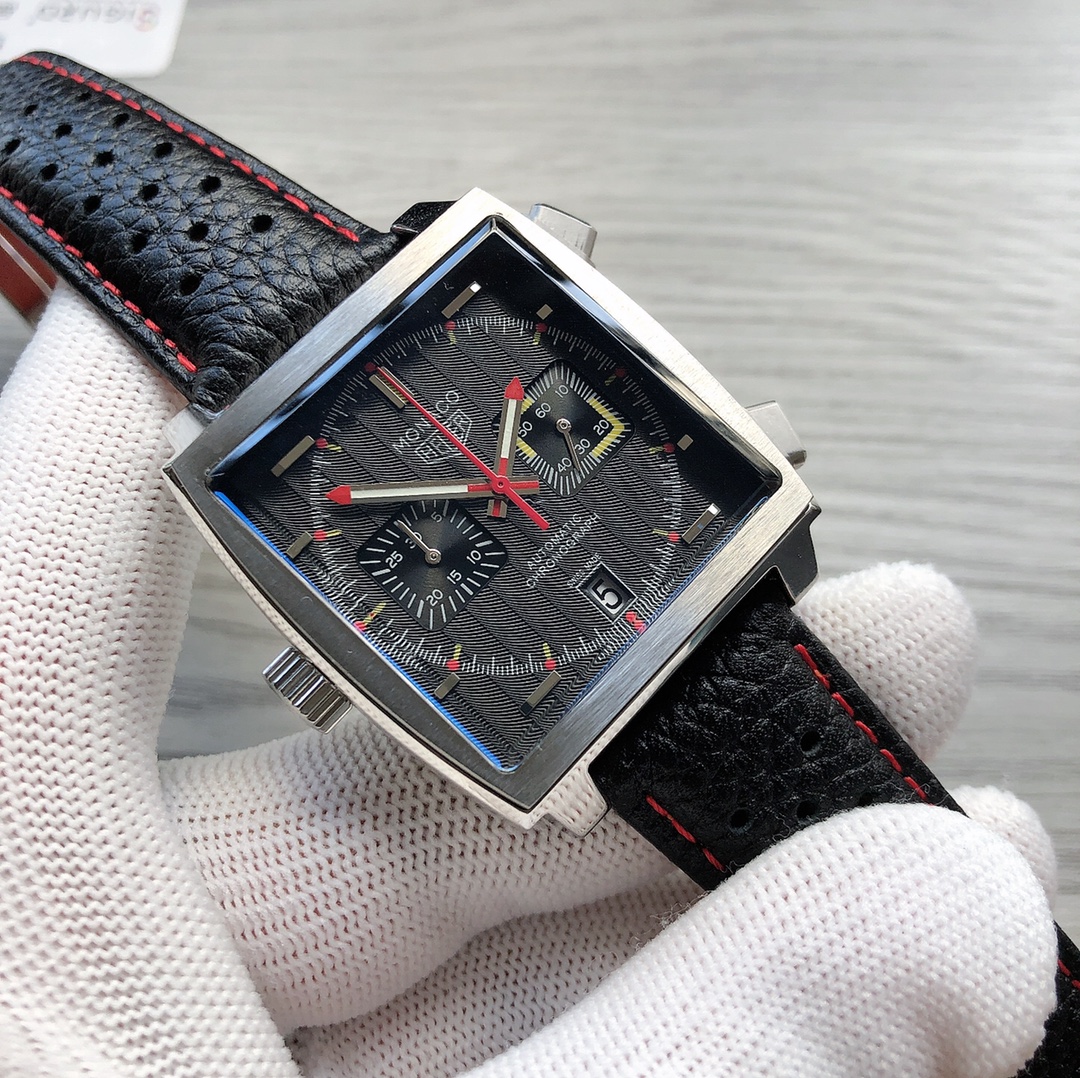 TAG Heuer Monaco Series CAW211Y.FC6469 Man Stone Wristwatch Overview - 图片 2
