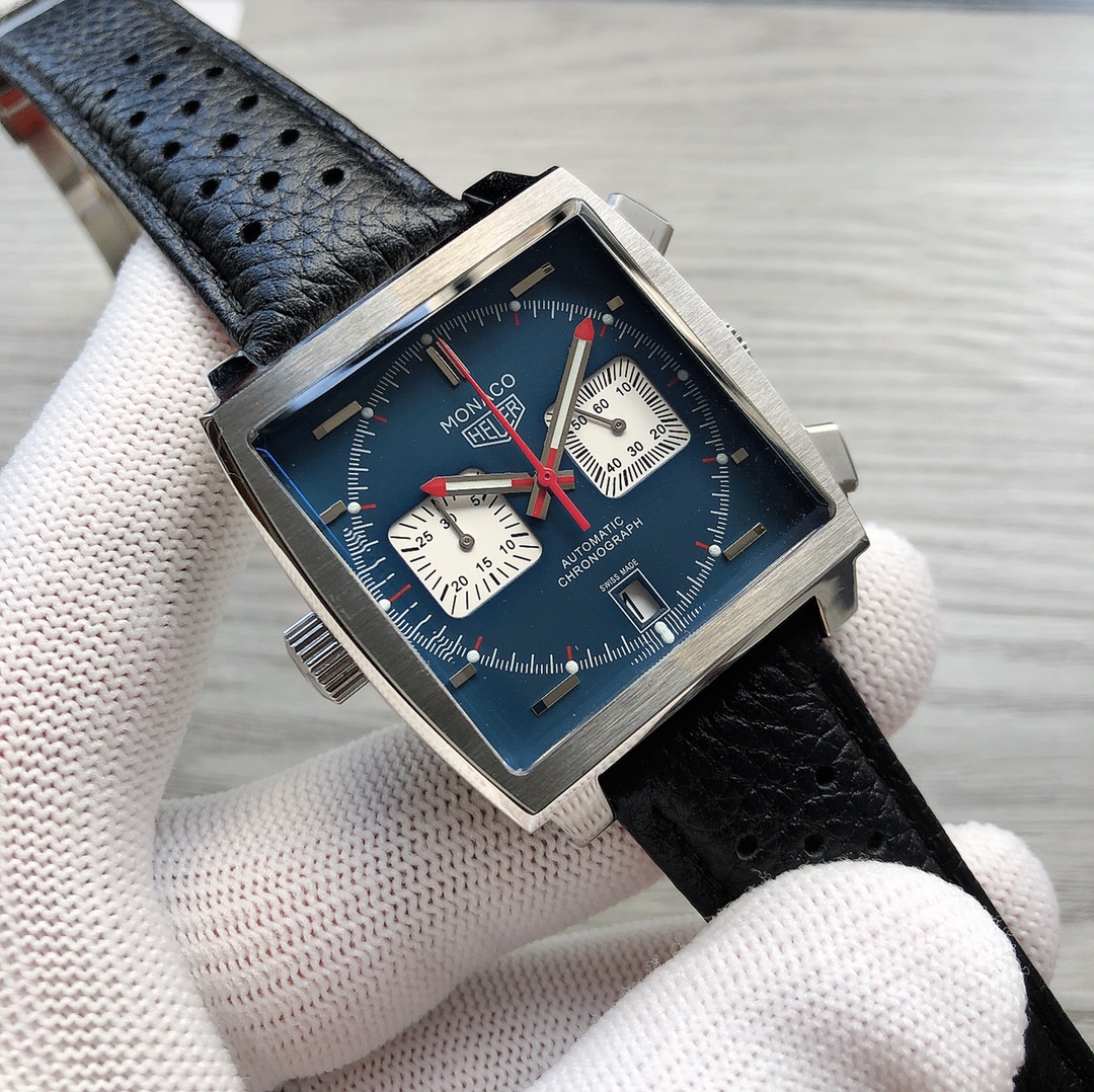 TAG Heuer Monaco Series CAW211Y.FC6469 Man Stone Wristwatch Overview - 图片 5