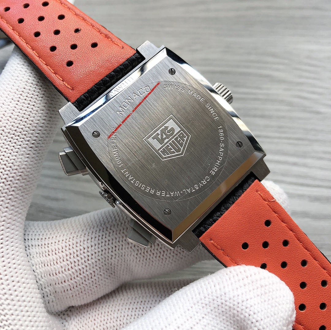 TAG Heuer Monaco Series CAW211Y.FC6469 Man Stone Wristwatch Overview - 图片 7