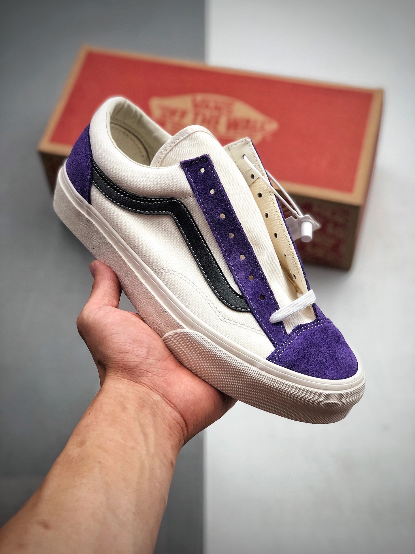 150  万斯新款糖果色汽水 Vans Style 36 小头拼接低帮情侣休闲板鞋帆布鞋