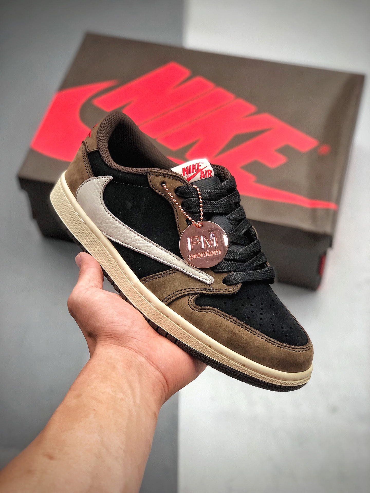 400  Travis Scott x Air Jordan 1 Low AJ1低帮鬼脸倒钩CQ4277-001