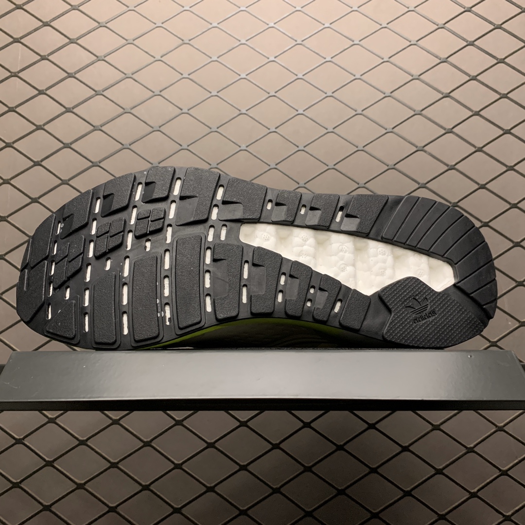 250 Adidas 阿迪达斯 ZX 2K 易烊千玺代言款 爆米花中底跑鞋 FW0482