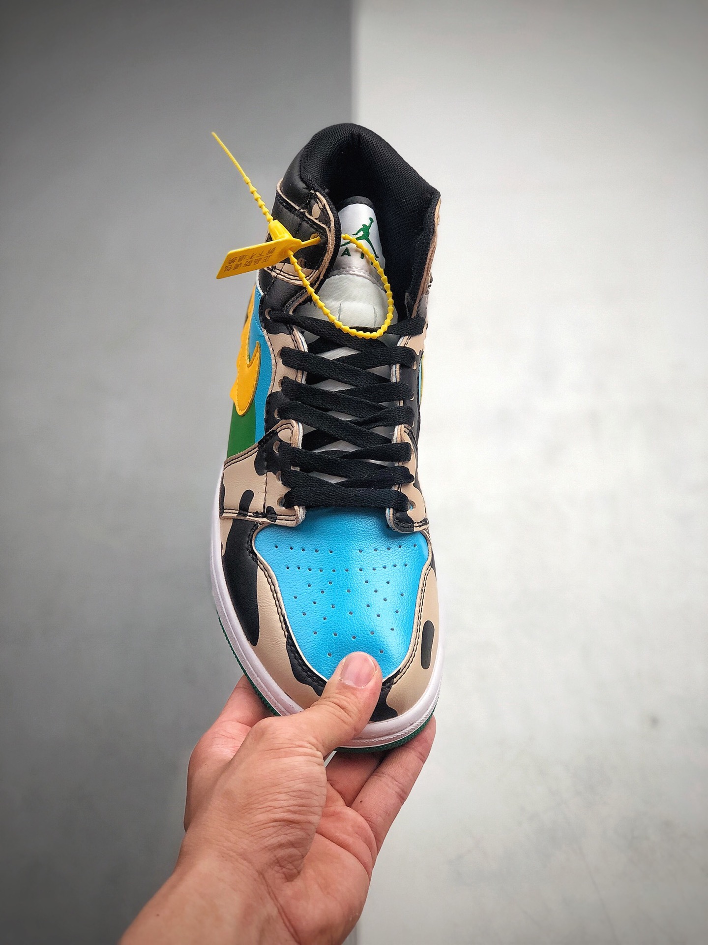 230 客制 Ben & Jerry's x AJ1  牛奶淇冰淋 大厂原装级出品 CU3244-100