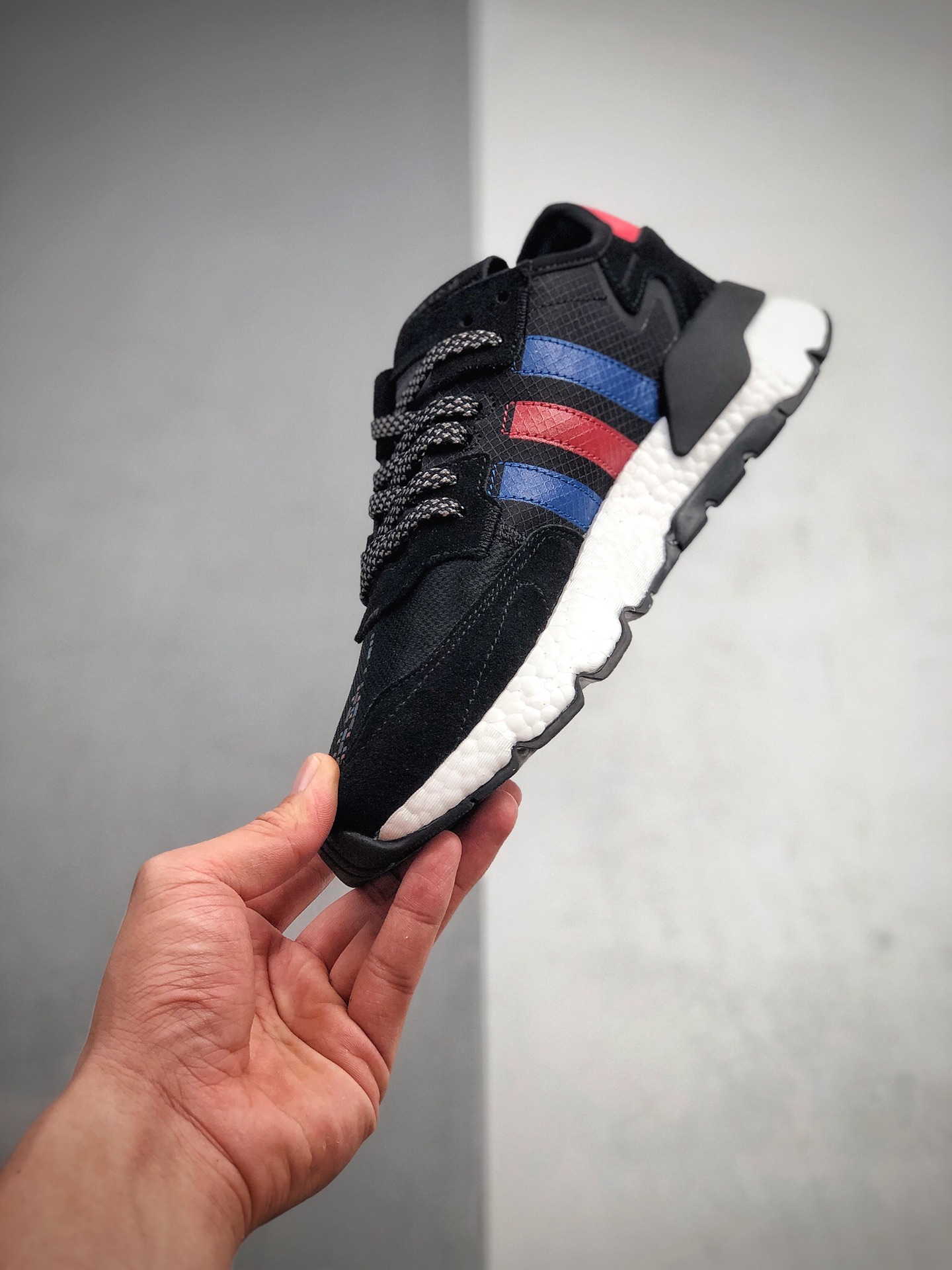 200  Adidas 阿迪达斯 Nite Jogger Boost夏季网面透气款