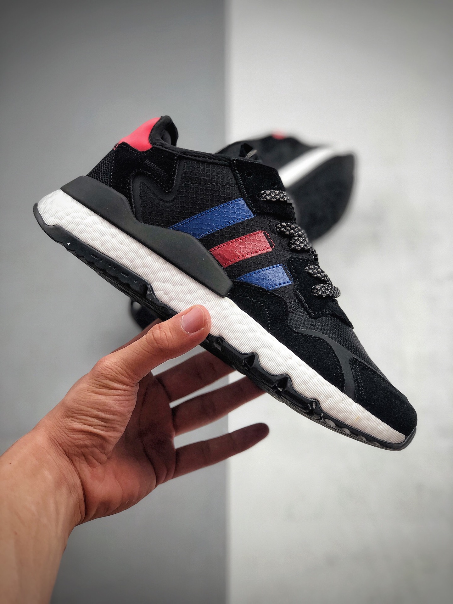 200  Adidas 阿迪达斯 Nite Jogger Boost夏季网面透气款