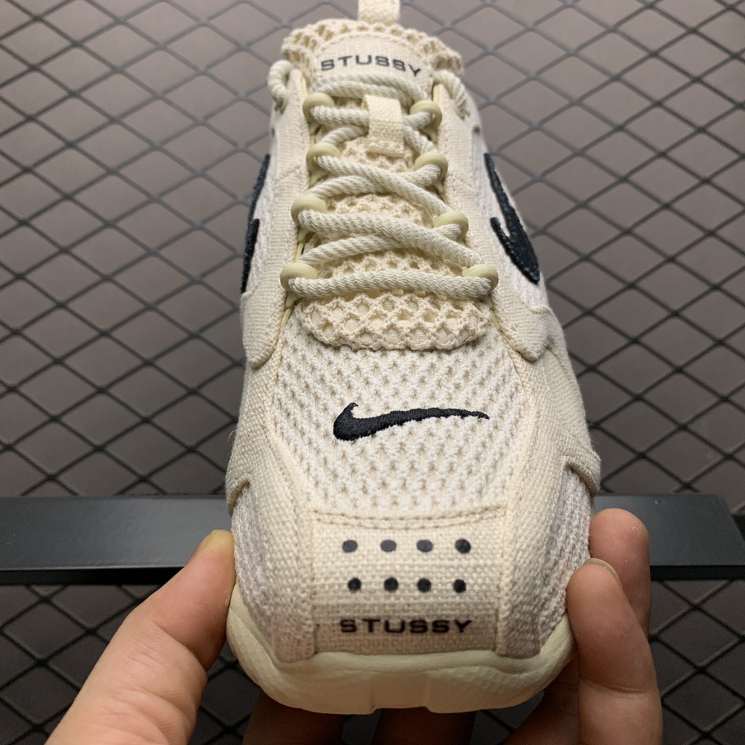 320 纯原版本 Stussy x Nike Air Zoom Spiridon CG 2 斯图西联名复古跑步鞋 CQ5486-200