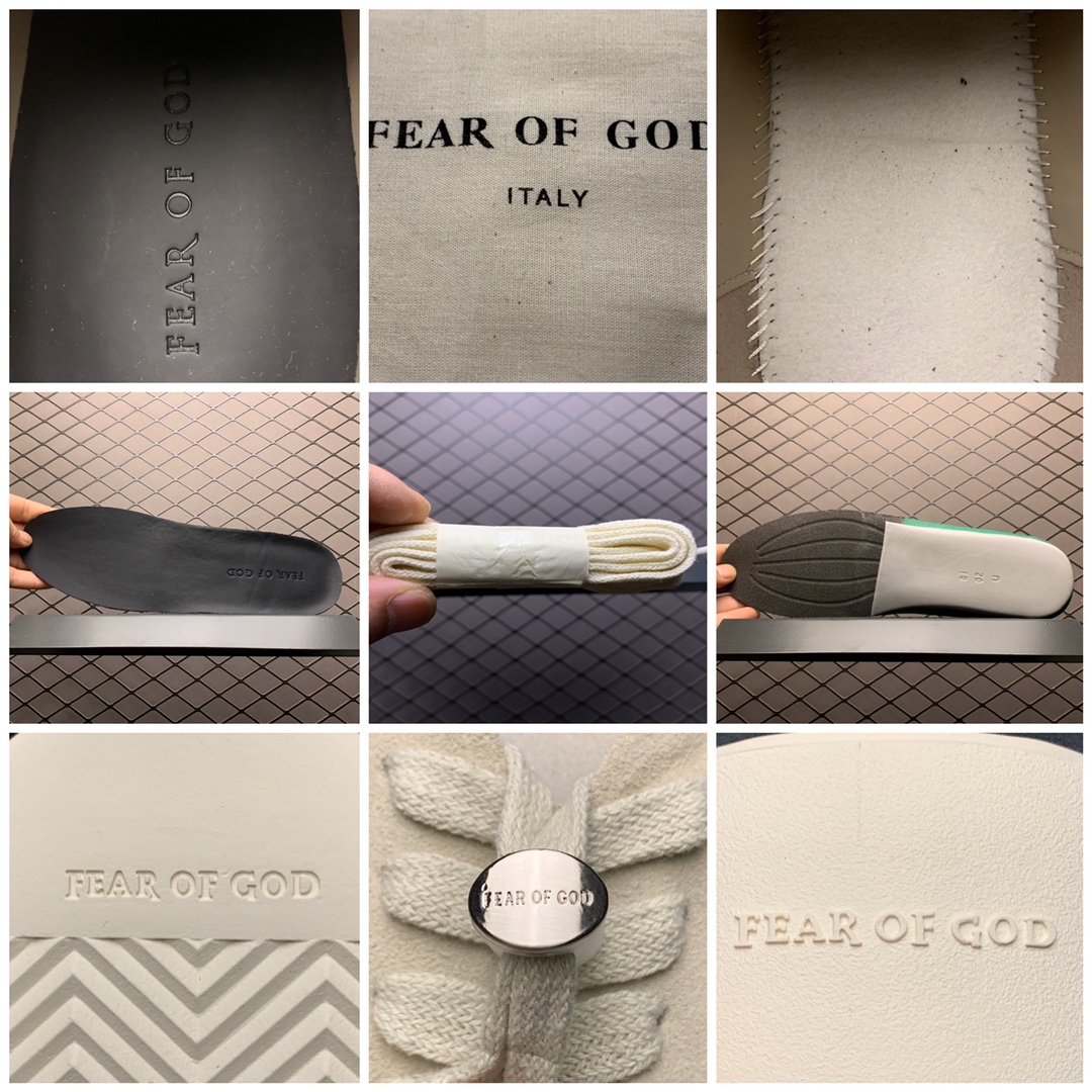 320 纯原版本 Fear Of God Backless Sneaker 高街潮品 FOG恐惧上帝