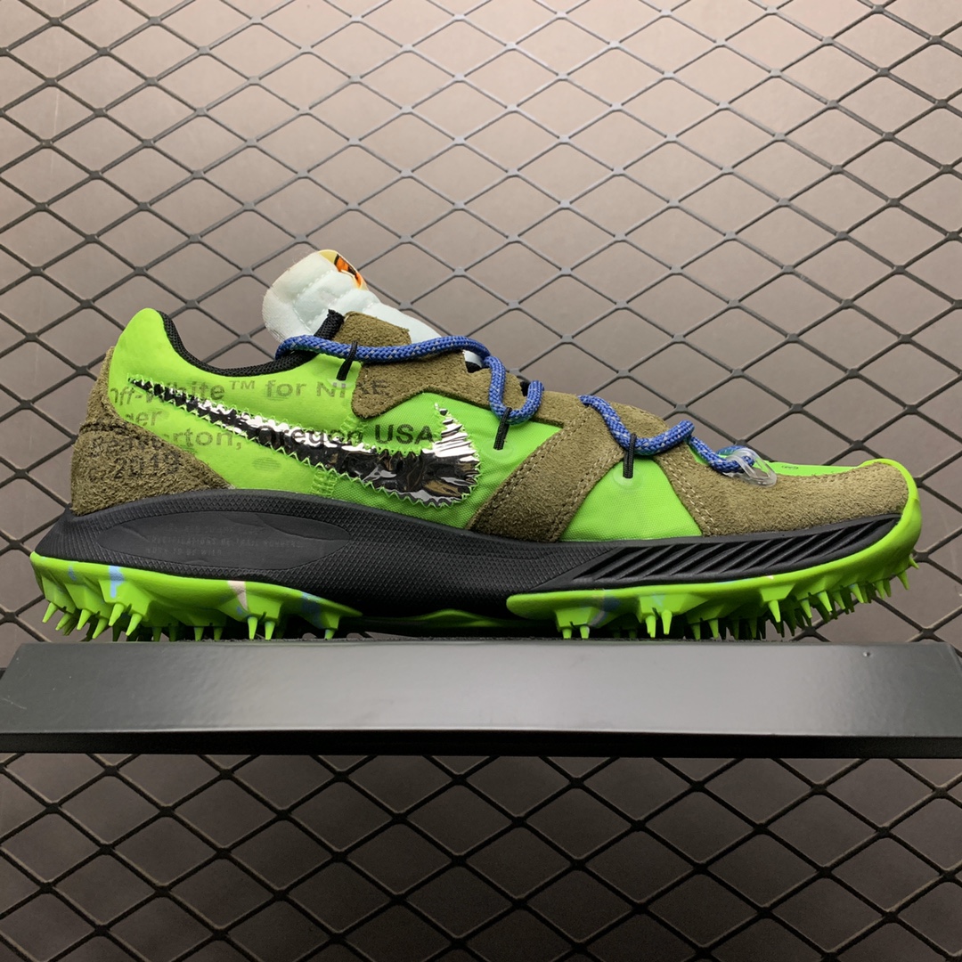 140   Off-White x Nike Zoom Terra Kiger 5 CD8179-300 软钉外底跑鞋