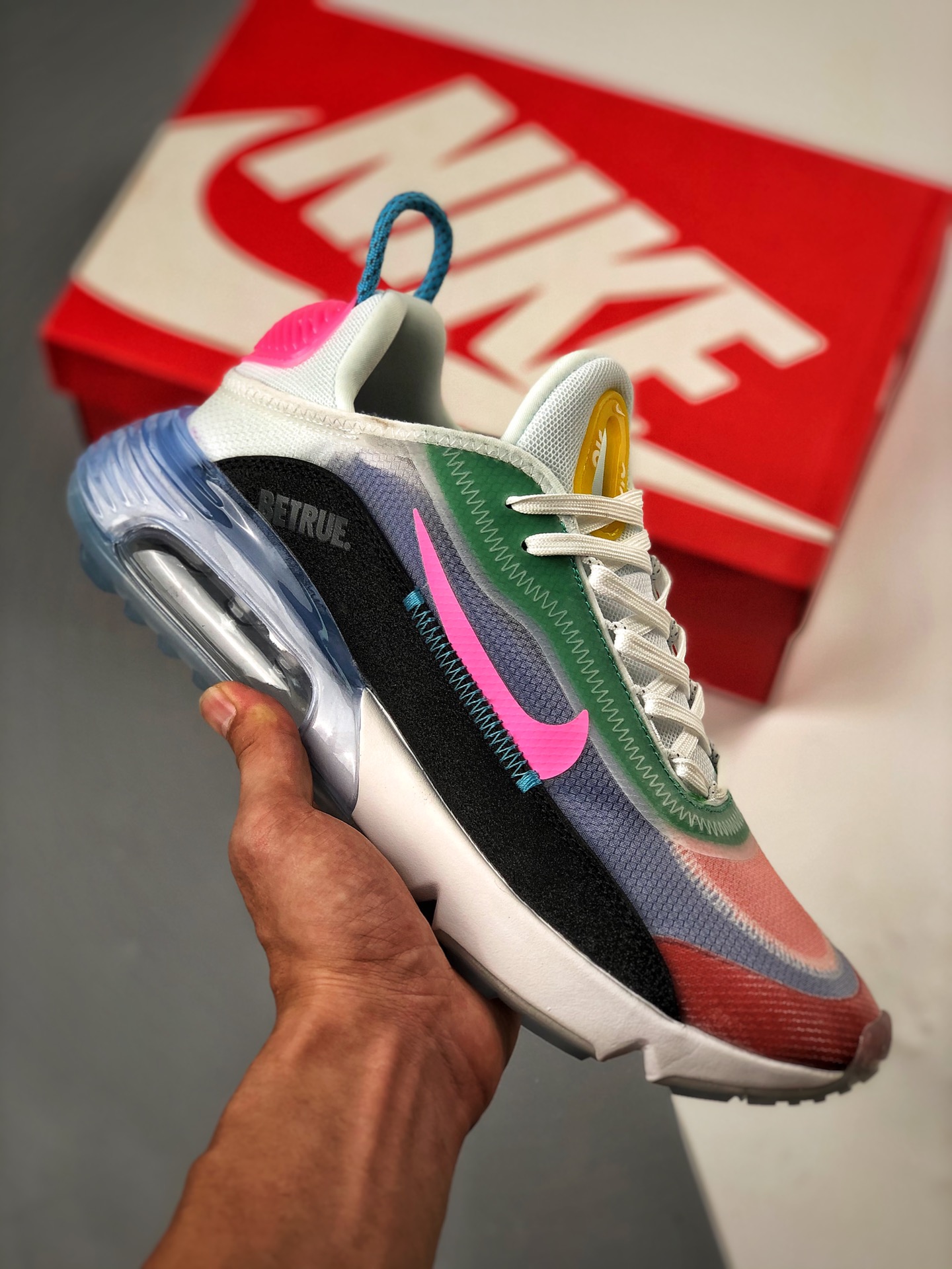 包邮240 airmax 2090 官网强力主推 客供真实压强气垫 原盒原