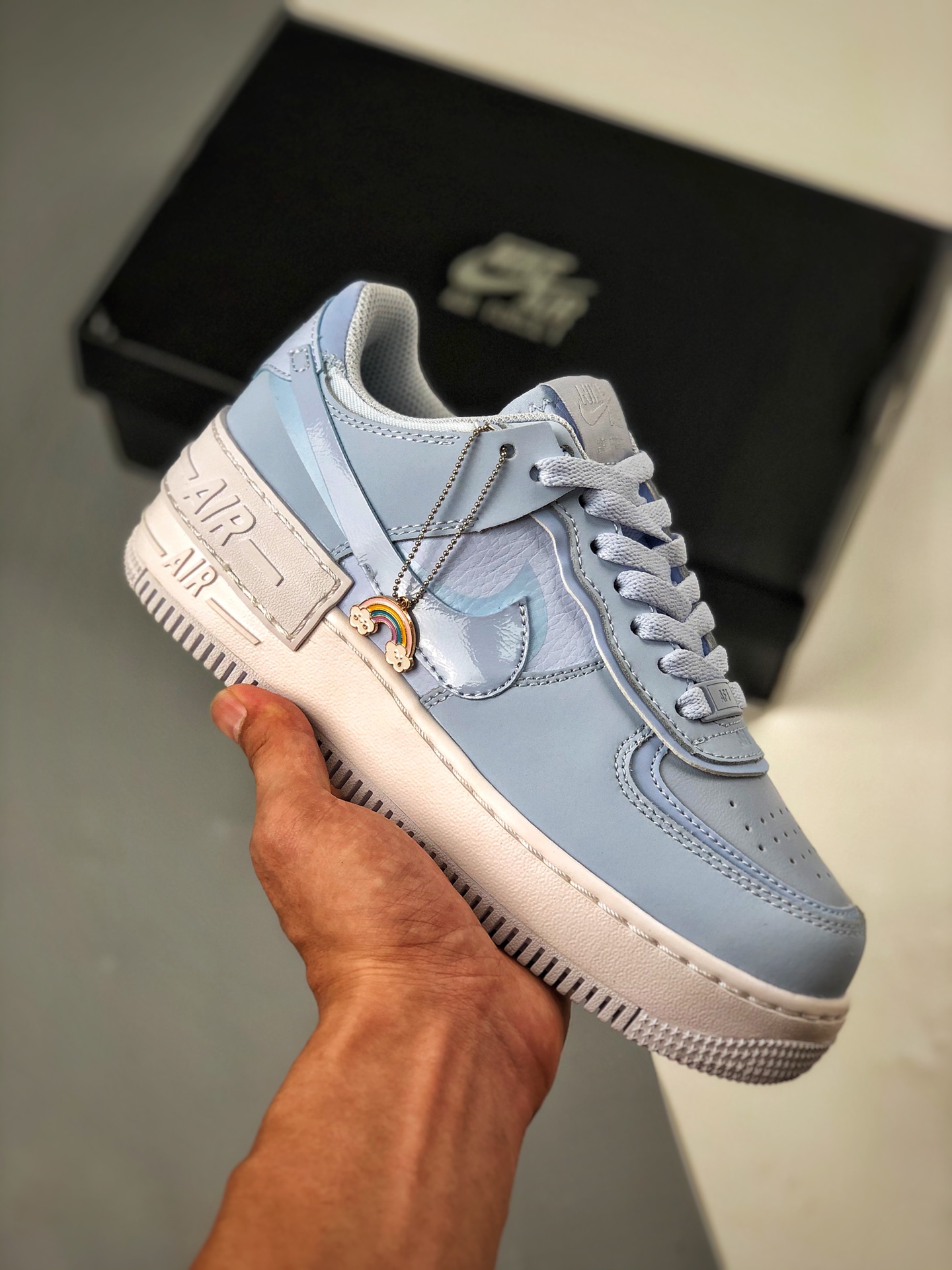 包邮240 nike air force 1 shadow 解构系列空军一号低帮运动休