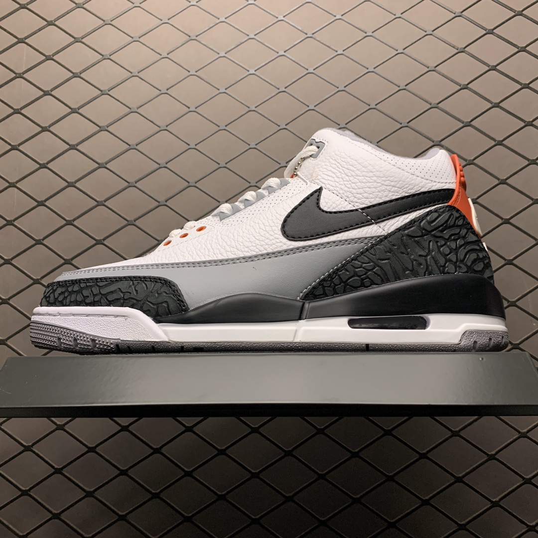 190  Air Jordan 3 Retro OG  ” Tinker NRG” AJ3乔3 白手稿 AQ3835-160