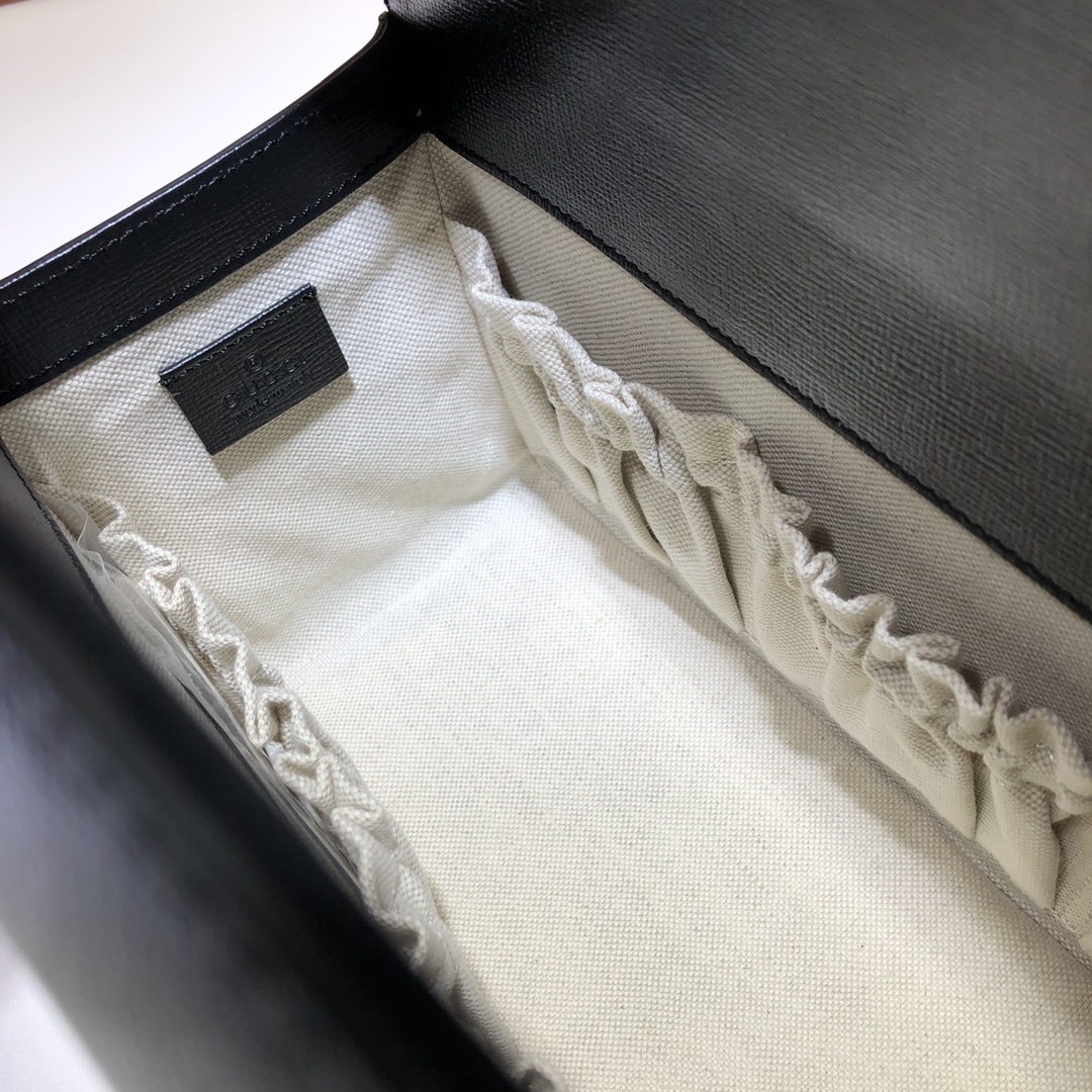 GUCCI古驰马衔扣1955系列小号手提包627323