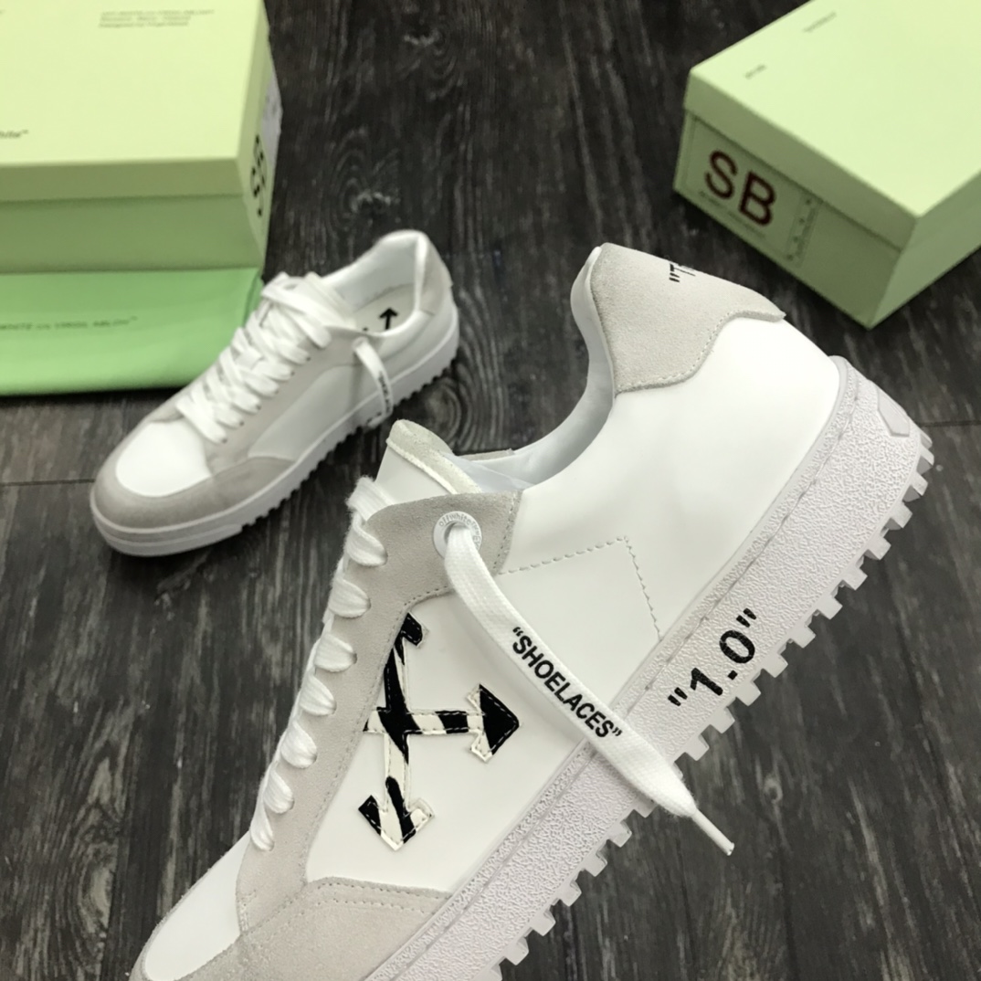 P180 [OFF] OFF WHITE OW FW cinturón amarillo flecha blanca zapatos de marea negro de alta en Europa 