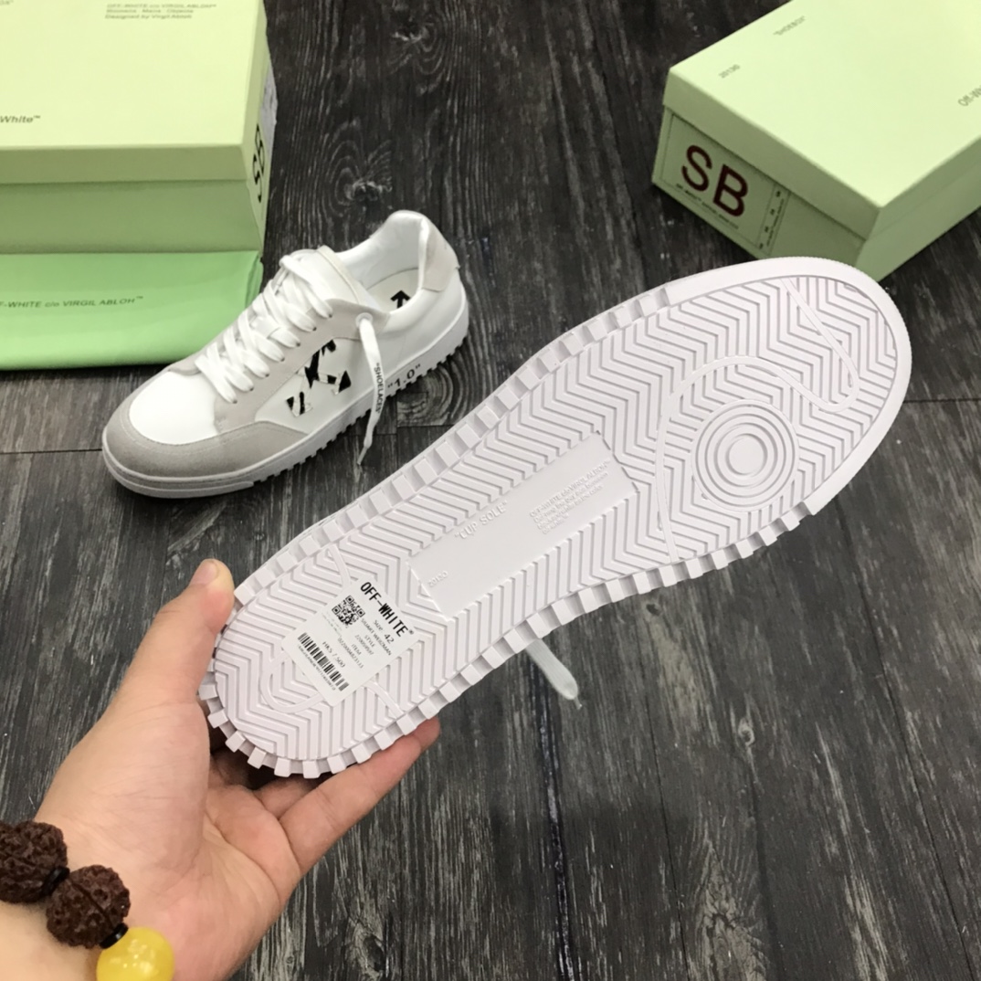 P180 [OFF] OFF WHITE OW FW cinturón amarillo flecha blanca zapatos de marea negro de alta en Europa 