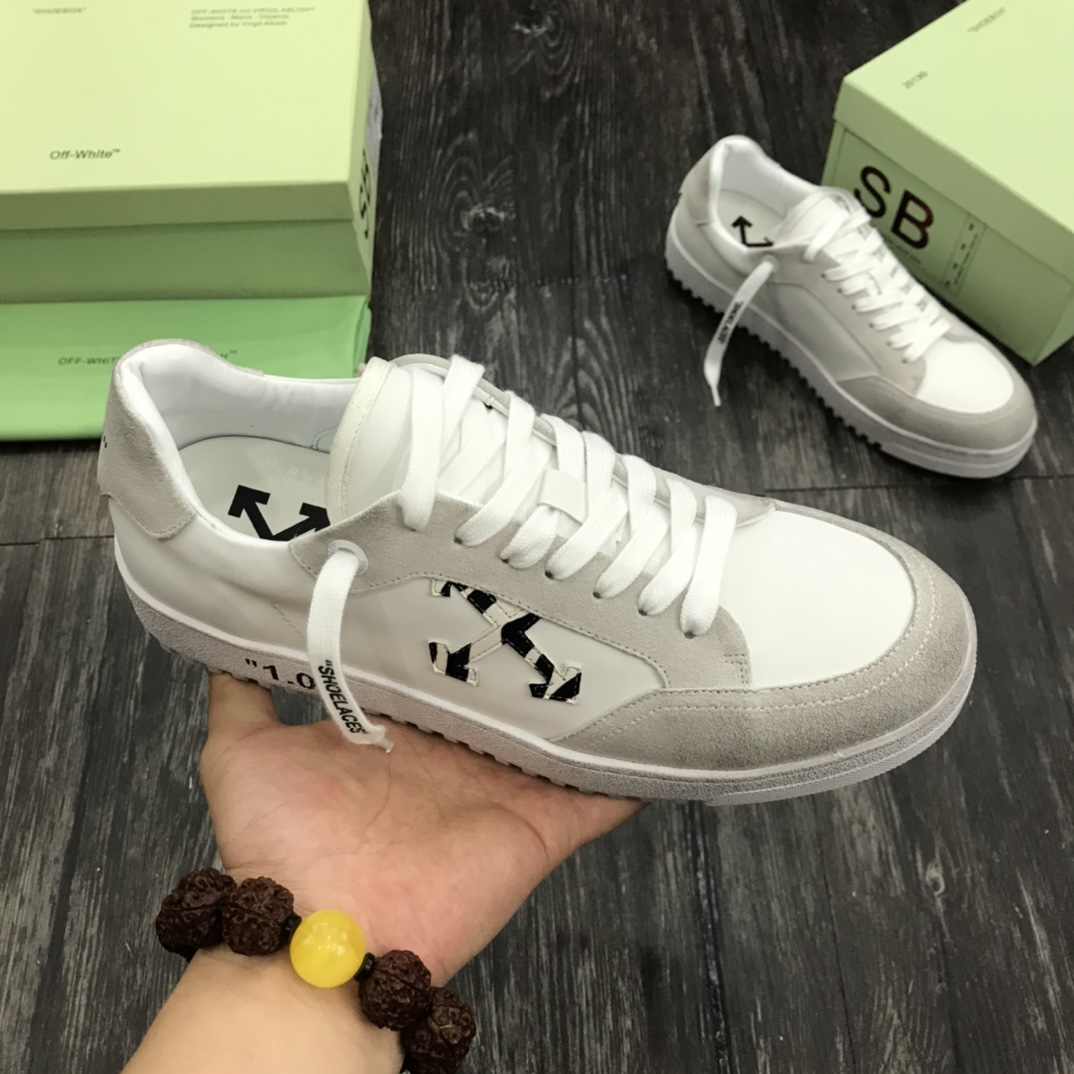 P180 [OFF] OFF WHITE OW FW cinturón amarillo flecha blanca zapatos de marea negro de alta en Europa 
