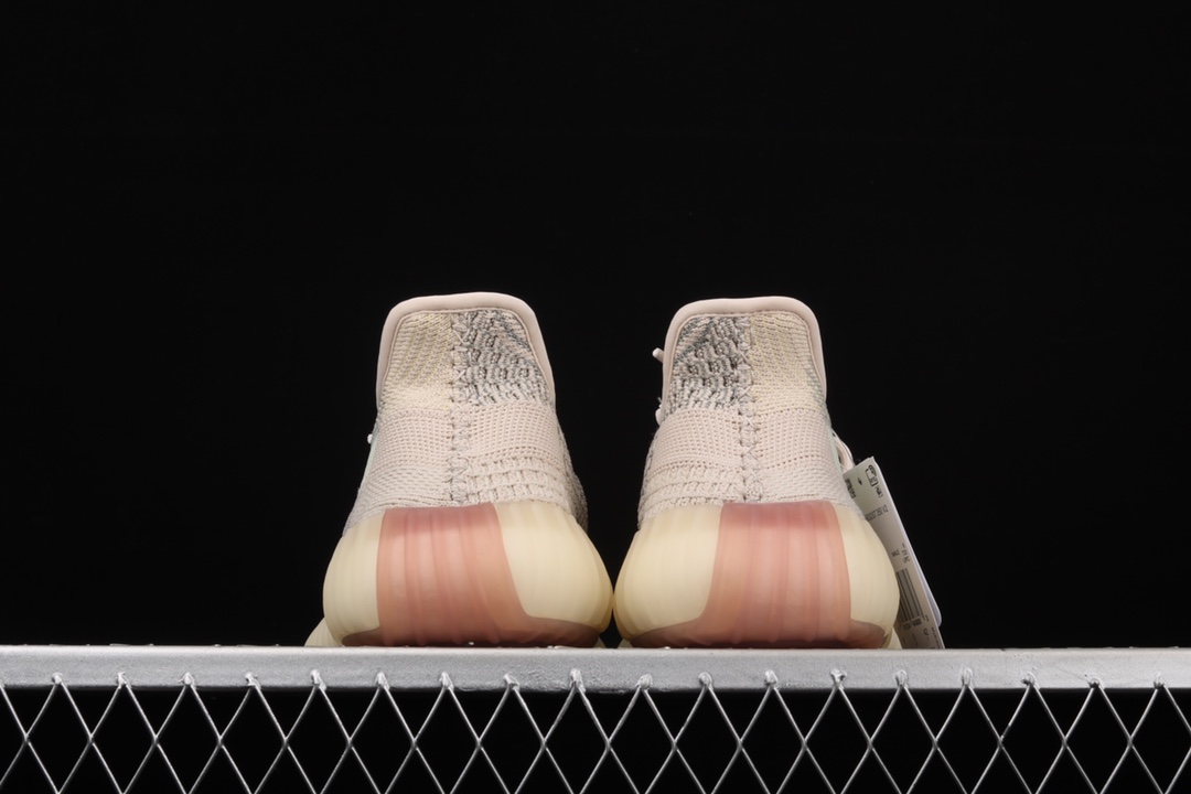 特价外贸版本AdidasYeezyBoost350V2FW5318阿迪达斯椰子350二代全新镂空天鹅白满