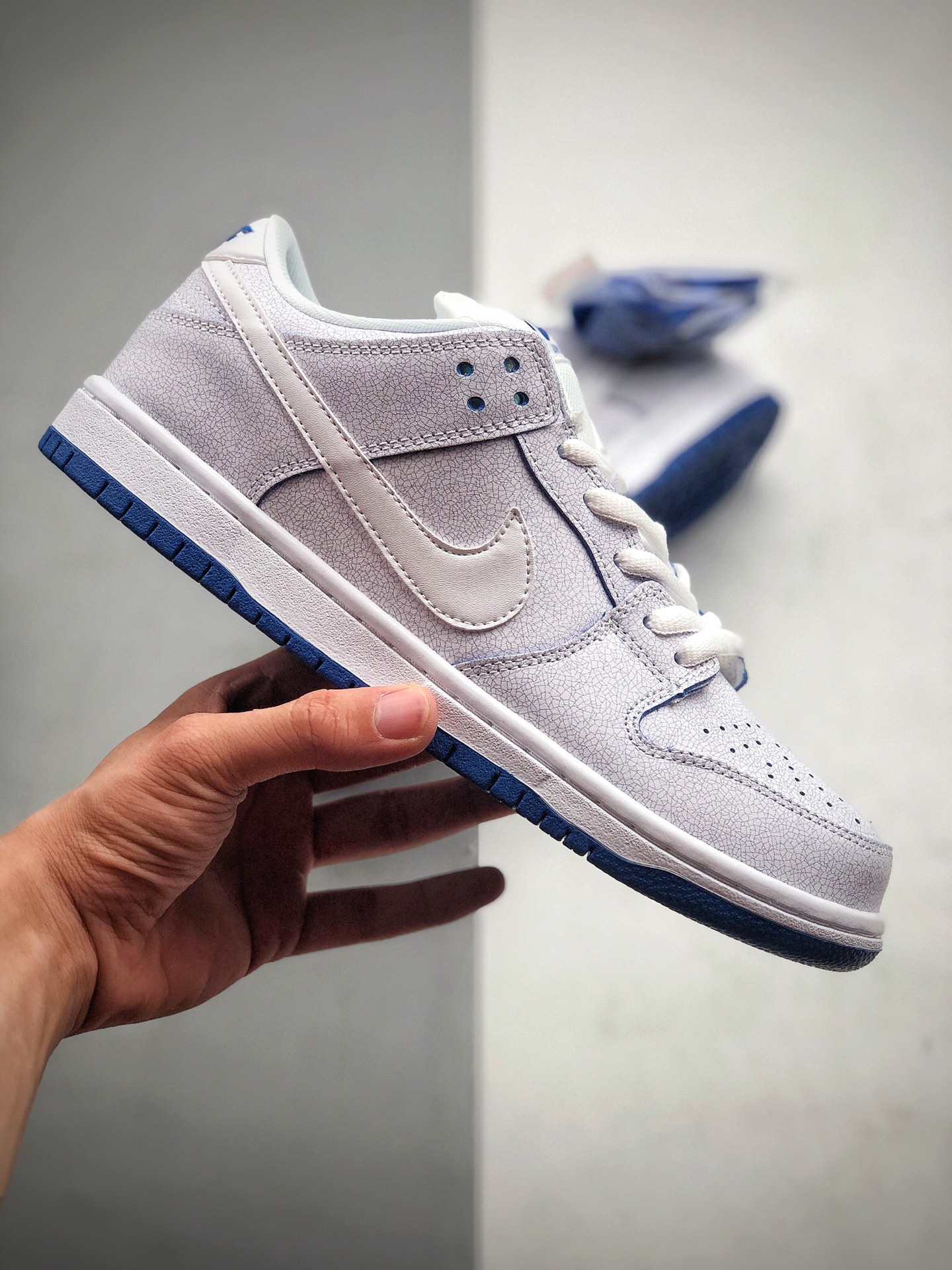 250 Nike SB Dunk Low 滑板鞋低帮 青花瓷 CJ6884-100