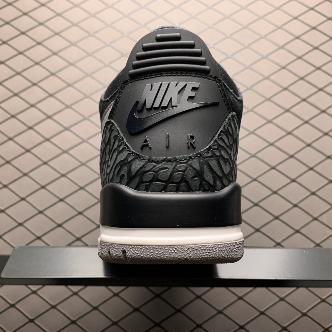 190  Air Jordan 3  Tinker Low CK4348-007 黑白手稿 男子文化篮球鞋