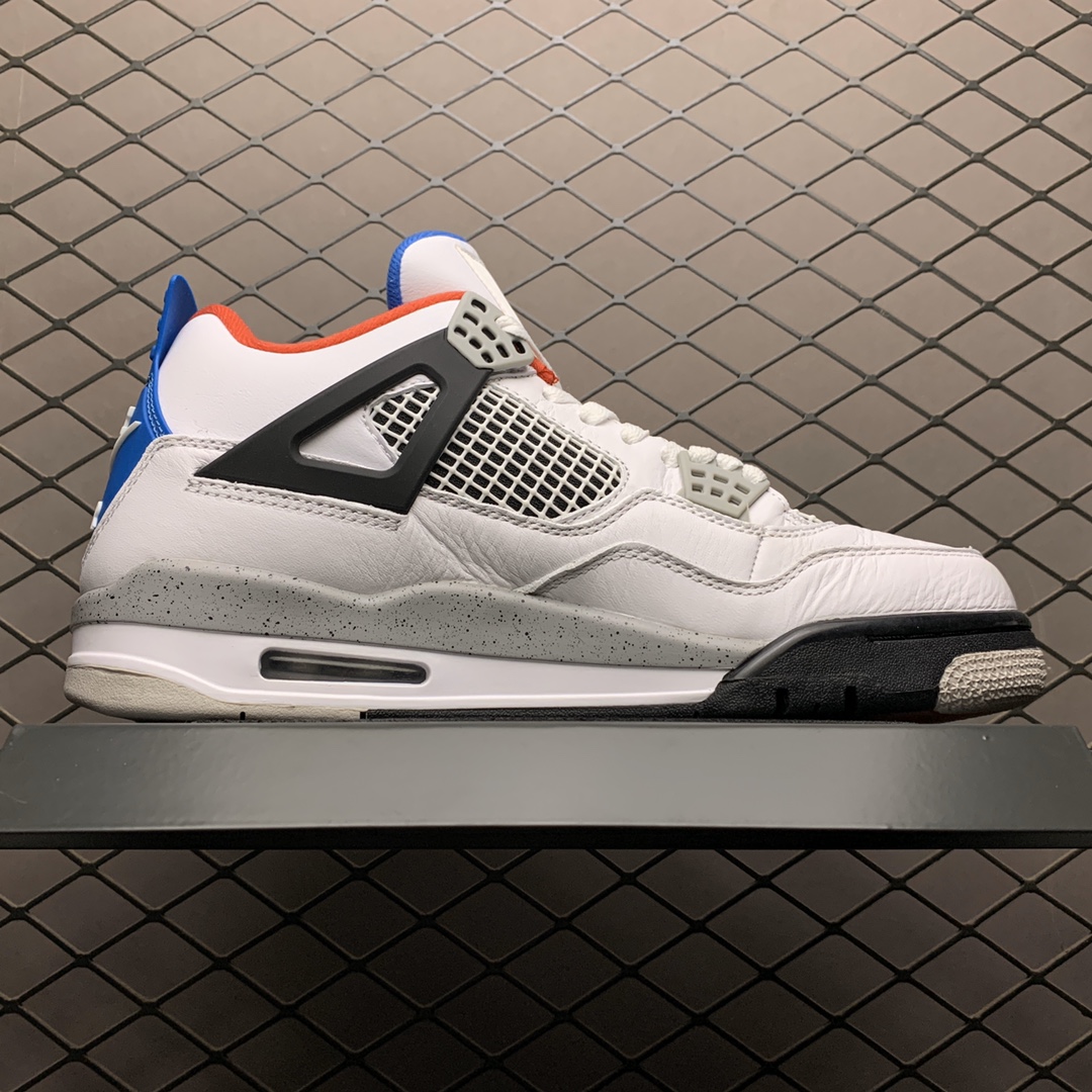 190  纯原B版本AirJordan 4 ”Black Lase ” AJ4乔4 鸳鸯 白蓝红CI1184-146
