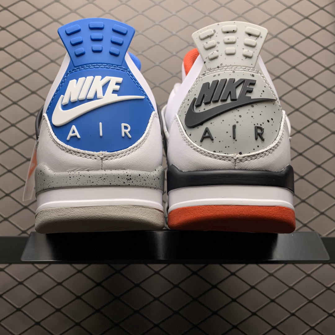 190  纯原B版本AirJordan 4 ”Black Lase ” AJ4乔4 鸳鸯 白蓝红CI1184-146