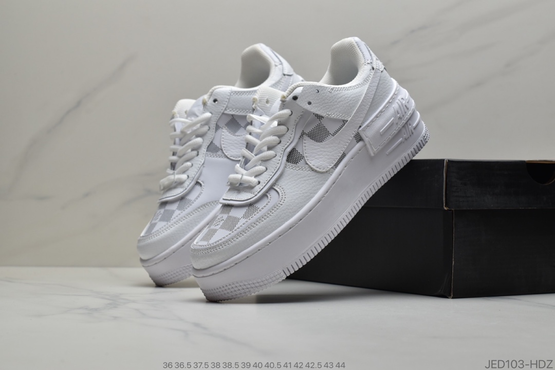 150 公司级 WMNS Air Force 1 Shadow 空军一号马卡龙轻量 百搭板鞋