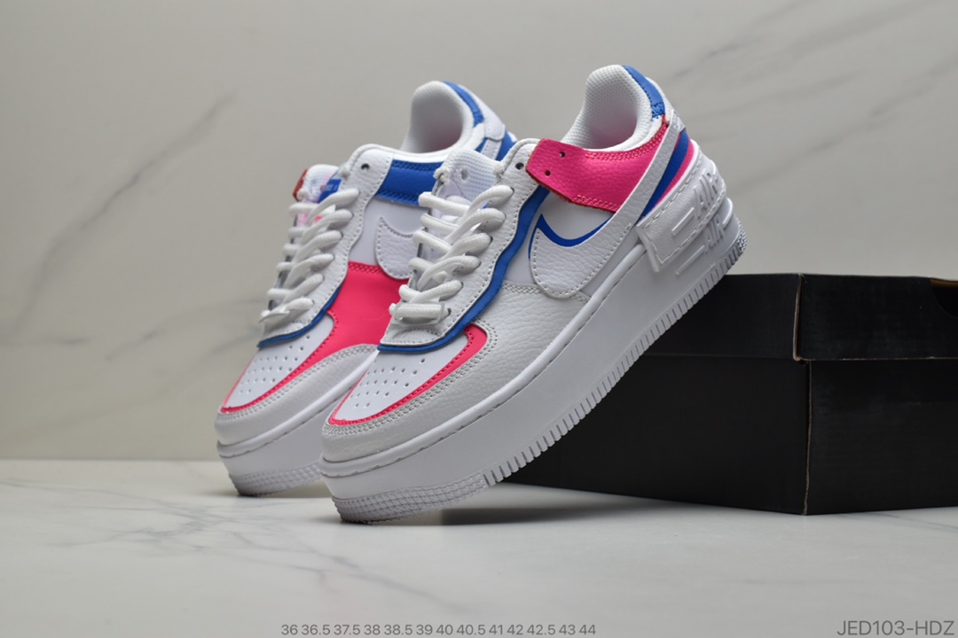 150 公司级 WMNS Air Force 1 Shadow 空军一号马卡龙轻量 百搭板鞋