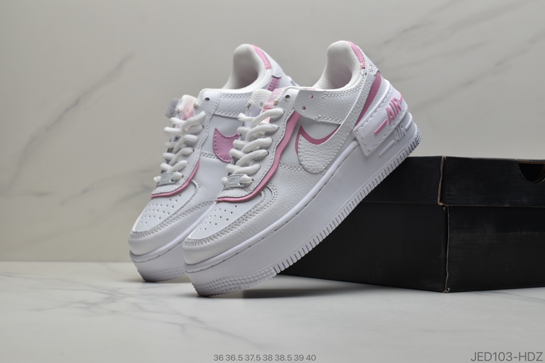 150 公司级 WMNS Air Force 1 Shadow 空军一号马卡龙轻量 百搭板鞋