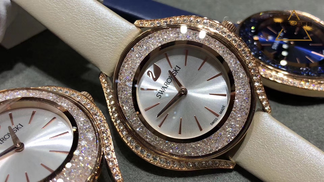 Unknown Swarovski 施华洛世奇 优雅之作 PVD表壳镶有逾1300颗施华洛水晶