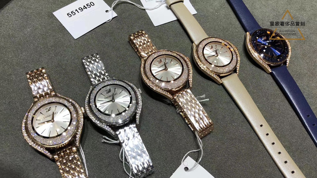 Unknown Swarovski 施华洛世奇 优雅之作 PVD表壳镶有逾1300颗施华洛水晶