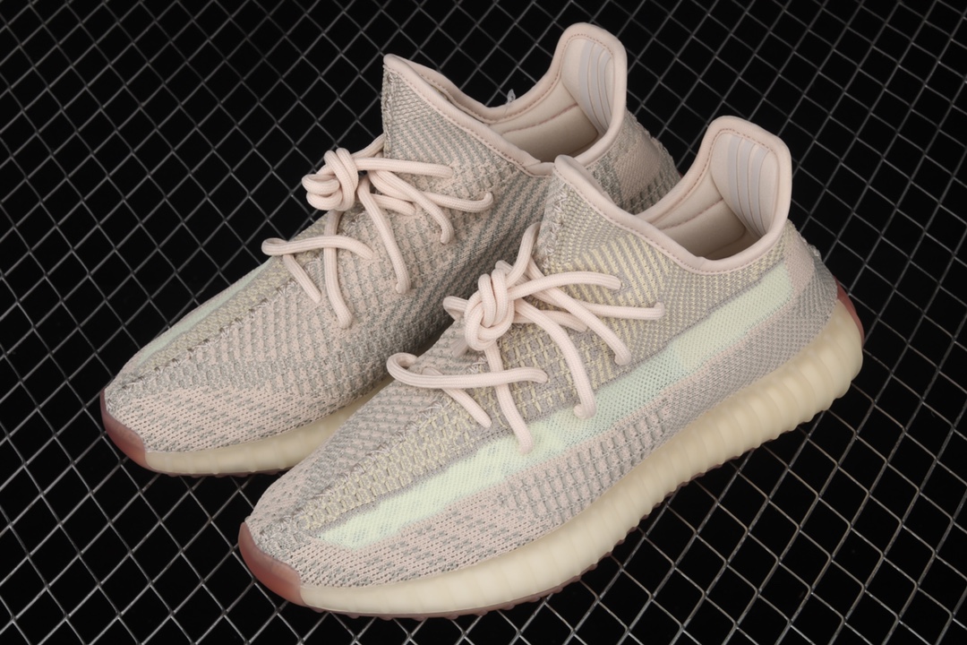 特价外贸版本AdidasYeezyBoost350V2FW3042阿迪达斯椰子350二代全新镂空天鹅白天