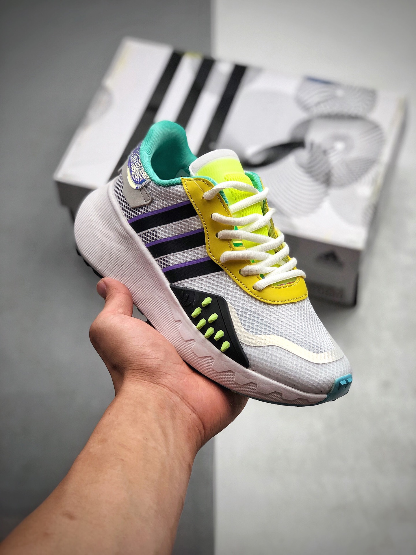 180 新品首发adidas三叶草Adidas Marathon Running 马拉松外增高