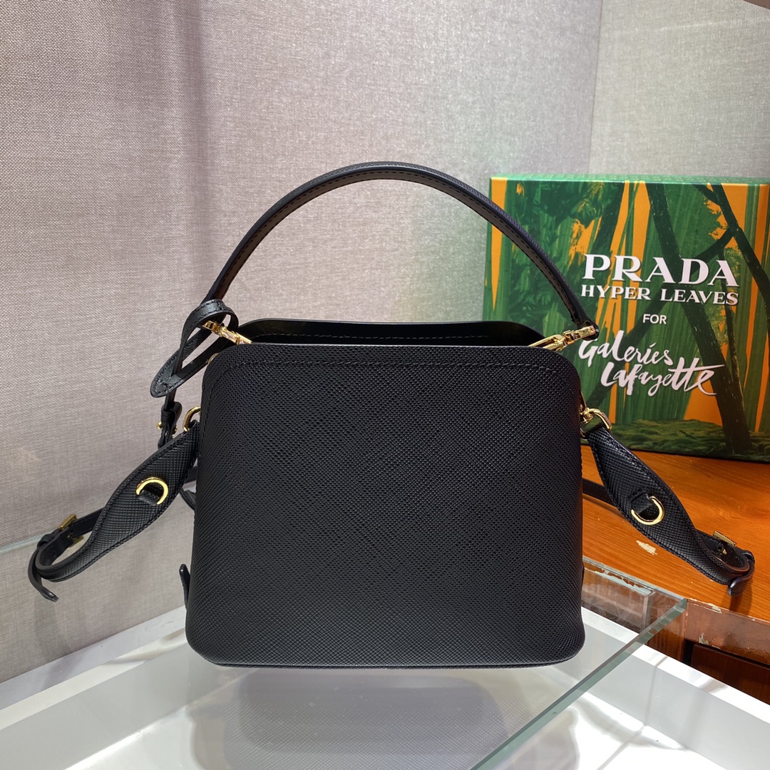 米兰国际-Prada Mini Matinee bag 1BA286黑色