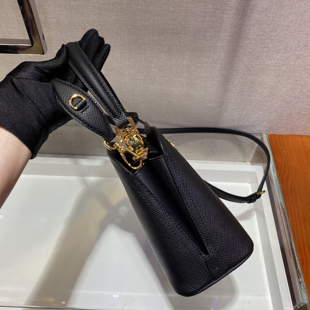 米兰国际-Prada Mini Matinee bag 1BA286黑色