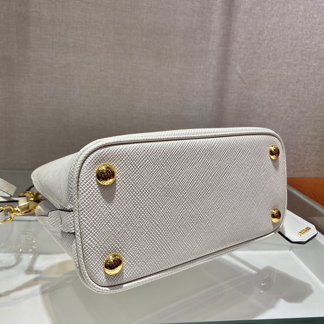米兰国际-Prada Mini Matinee bag 1BA286白色
