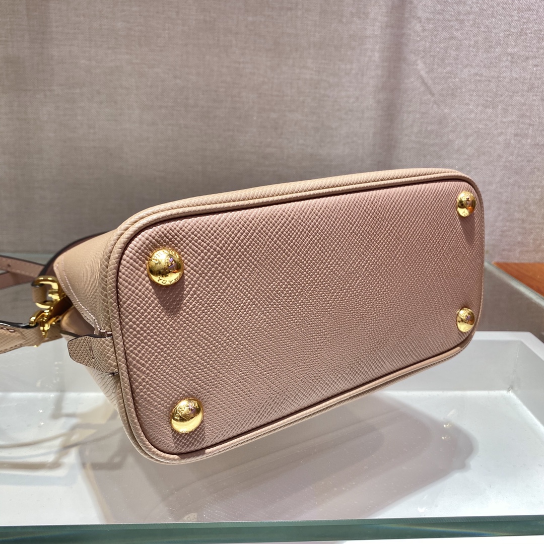 米兰国际-Prada Mini Matinee bag 1BA286杏色