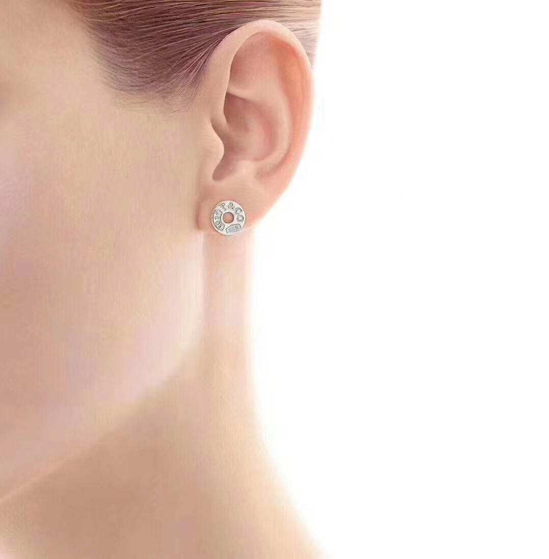 Tiffany & Co. Tiff 蒂*尼 1837圈形耳钉