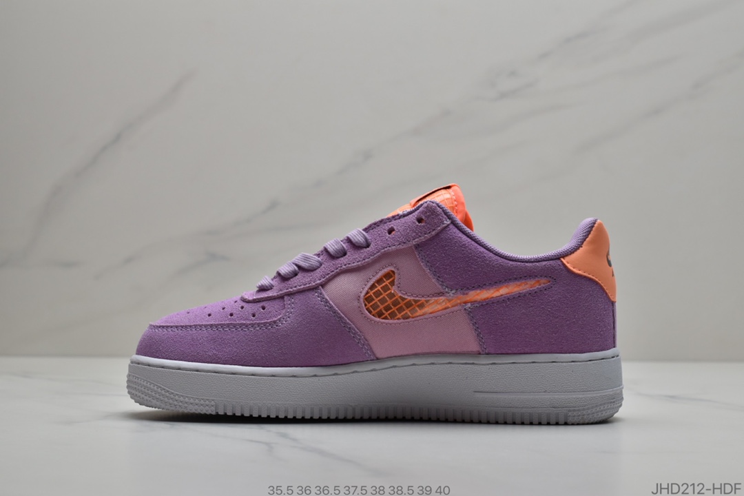 190 耐克/Nike Air Force 1＇07 LV8 ”White/Light Brown”空军一号经典低帮百搭休闲运动板鞋CJ1647-500