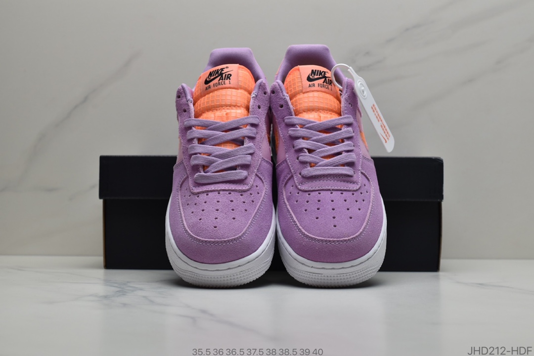 190 耐克/Nike Air Force 1＇07 LV8 ”White/Light Brown”空军一号经典低帮百搭休闲运动板鞋CJ1647-500