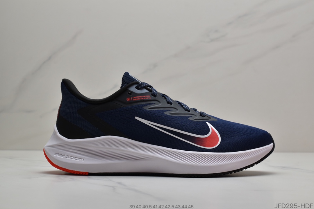 170 公司级 Nike Zoom WINFLO 7 代 登月轻质透气休闲运动跑步鞋CJ0291-007/400/003/004/006/008