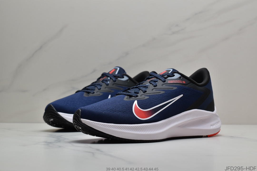 170 公司级 Nike Zoom WINFLO 7 代 登月轻质透气休闲运动跑步鞋CJ0291-007/400/003/004/006/008