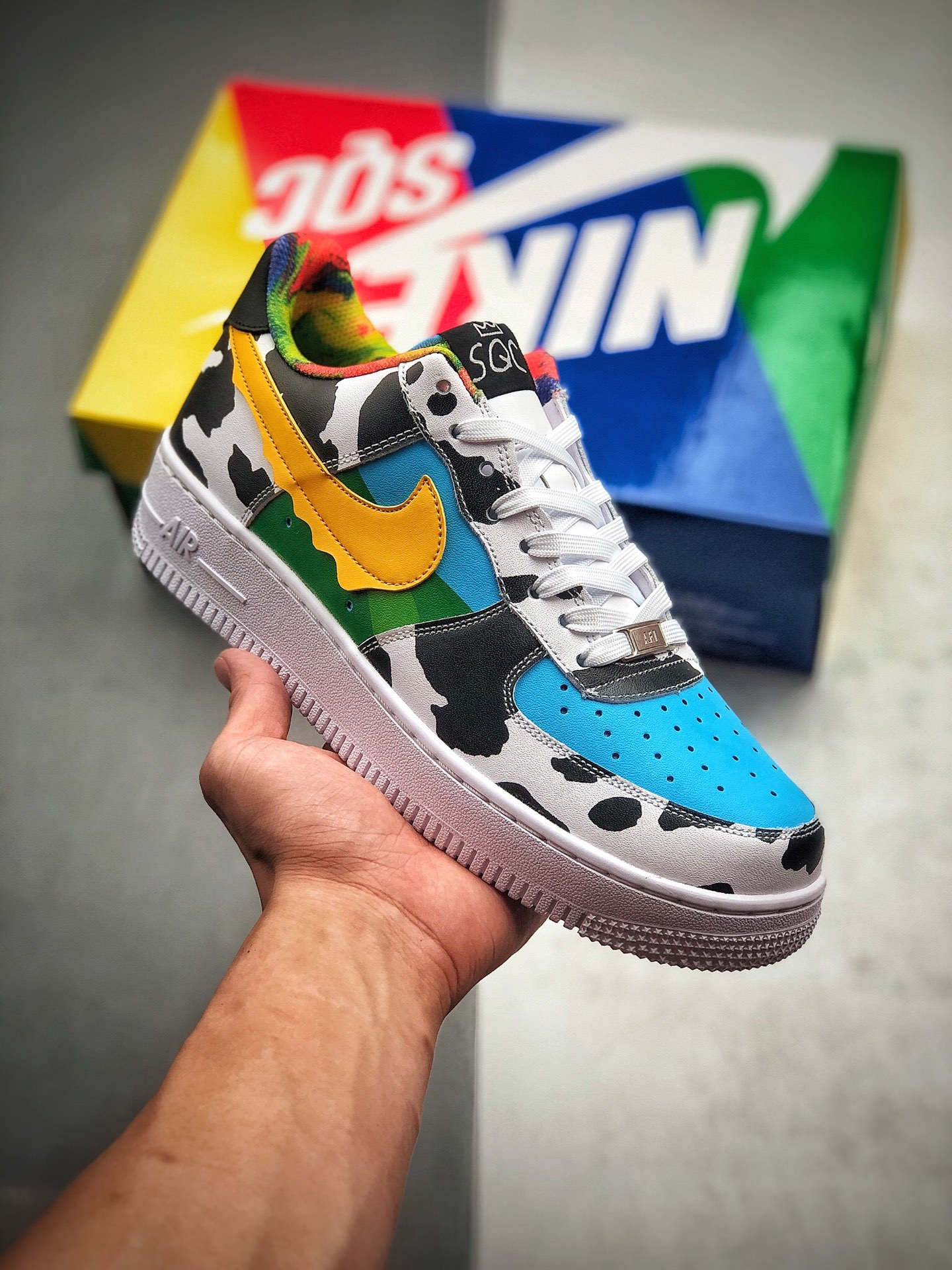200  公司级版 耐克/NIKE SQC DUNK LOW pro QC 牛奶冰淇淋 联名走秀款 CU3244-100