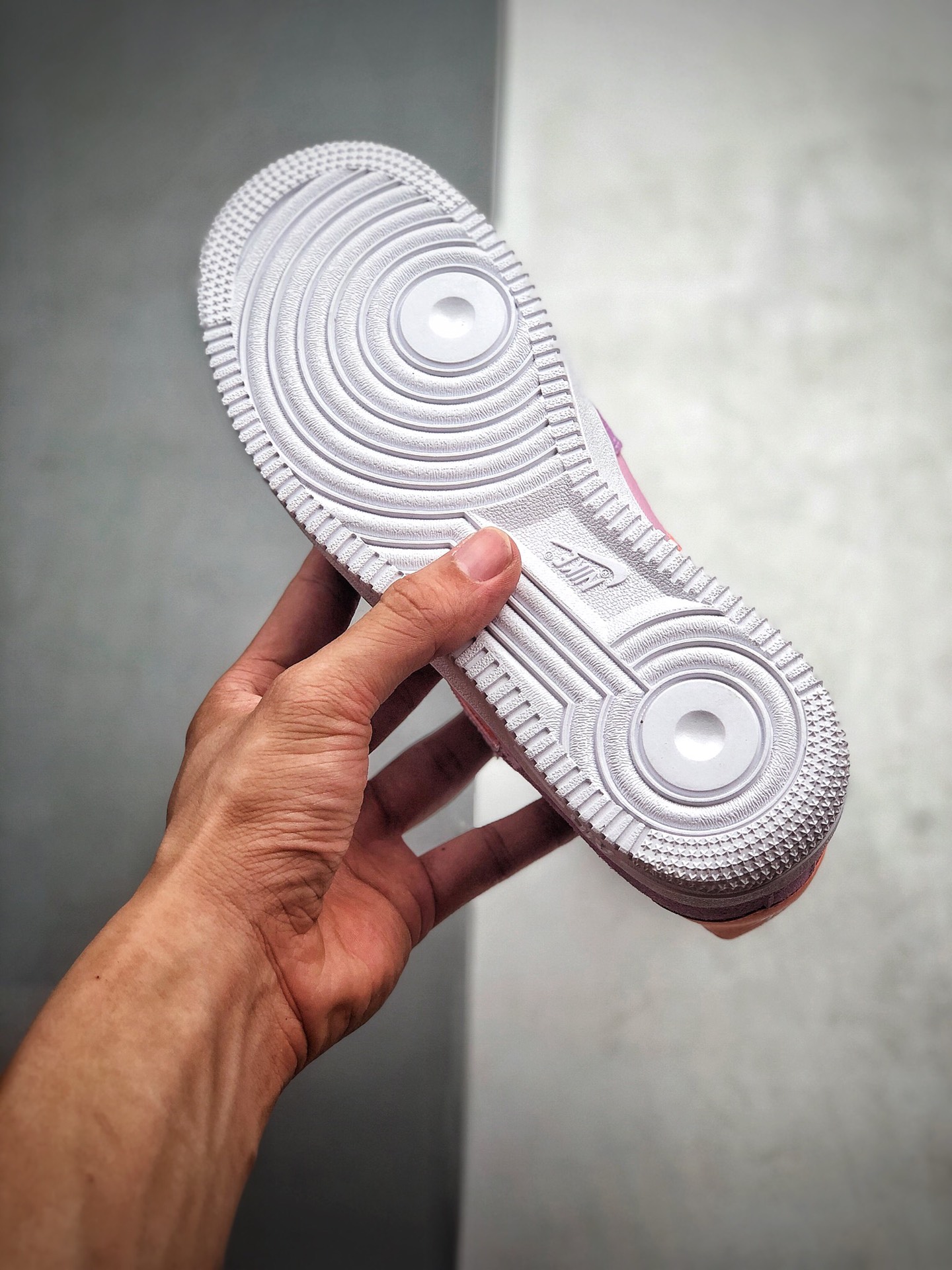 200  耐克 Nike Air Force 1 Low 紫橘色 空军一号低帮百搭休闲运动板鞋CJ1647-500