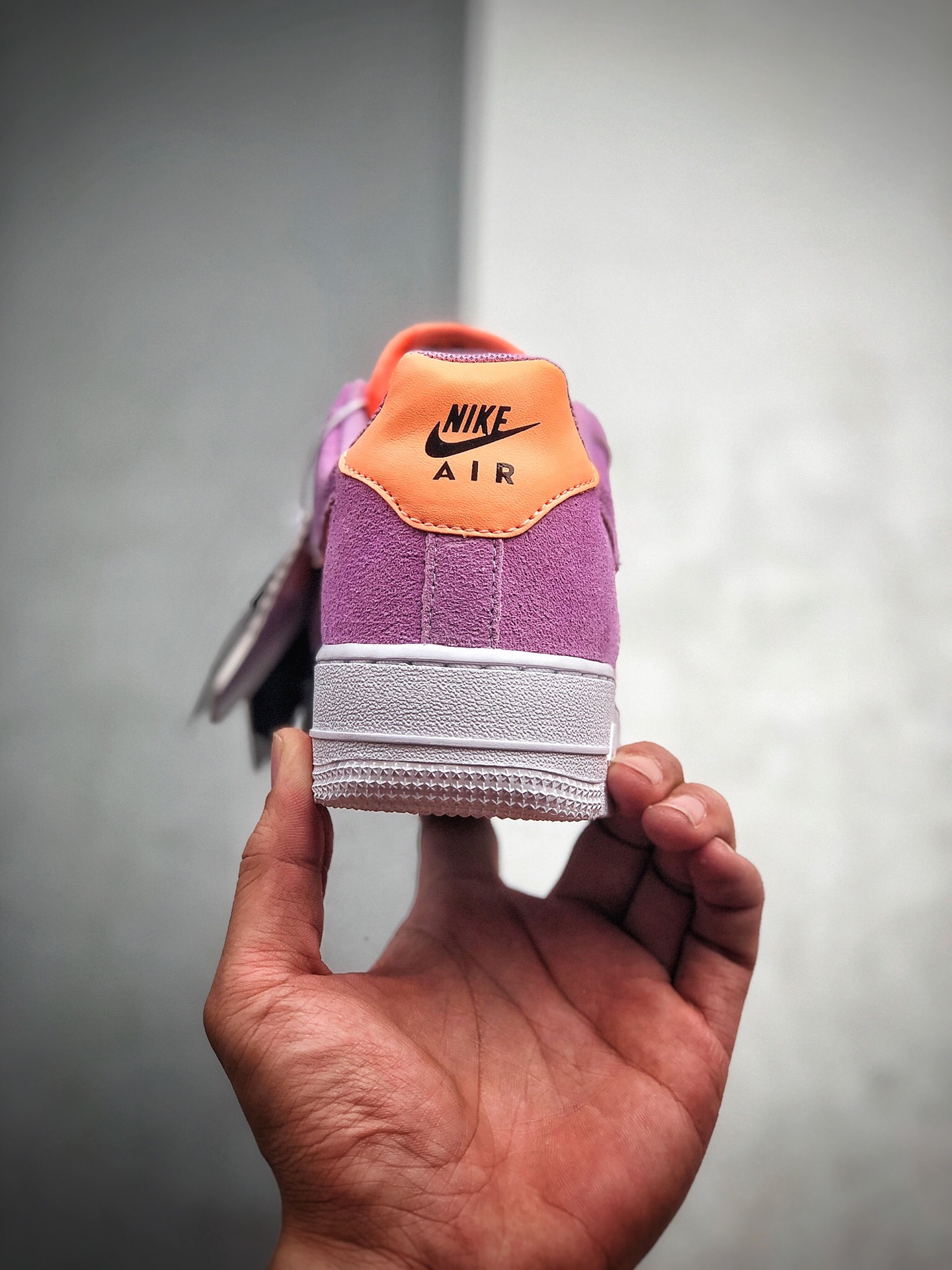 200  耐克 Nike Air Force 1 Low 紫橘色 空军一号低帮百搭休闲运动板鞋CJ1647-500