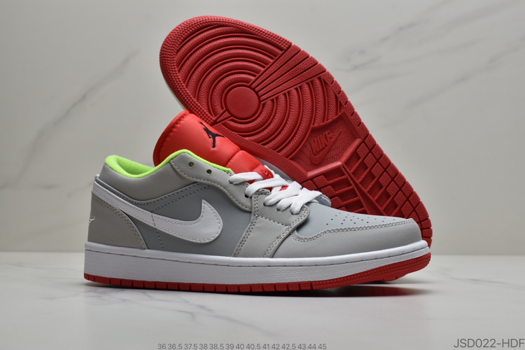 200 公司级 耐克/Nike Air Jordan 1 Retro Low Hare（2015）兔八哥 AJ1/乔1低帮时尚潮流运动休闲板鞋  553558-021