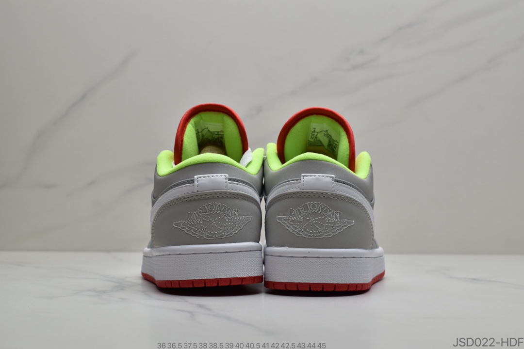 200 公司级 耐克/Nike Air Jordan 1 Retro Low Hare（2015）兔八哥 AJ1/乔1低帮时尚潮流运动休闲板鞋  553558-021