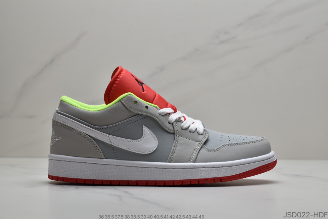 200 公司级 耐克/Nike Air Jordan 1 Retro Low Hare（2015）兔八哥 AJ1/乔1低帮时尚潮流运动休闲板鞋  553558-021